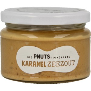 Pindakaas karamel zeezout Pnuts 250ml