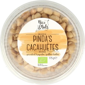 Pinda met zeezout bio Nice & Nuts 175g