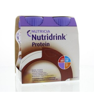 Protein chocolade 200ml Nutridrink 4st