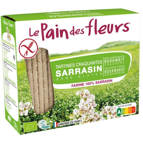 Boekweit crackers bio Pain Des Fleurs 150g