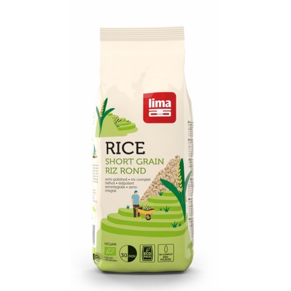 Rijst halfvol bio Lima 1000g