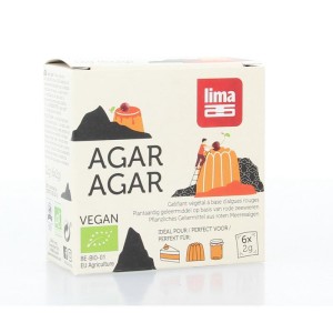 Agar agar poeder bio Lima 12g