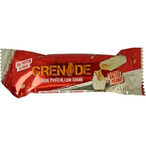 High protein bar white chocolate salted peanut Grenade 60g