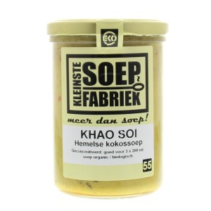 Khao Soi hemelse soep bio Kleinstesoepfabr 400ml