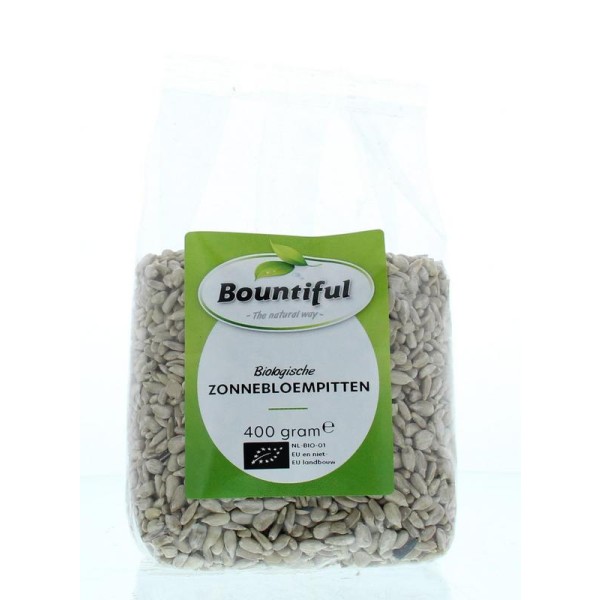 Zonnebloemenpitten bio Bountiful 400g