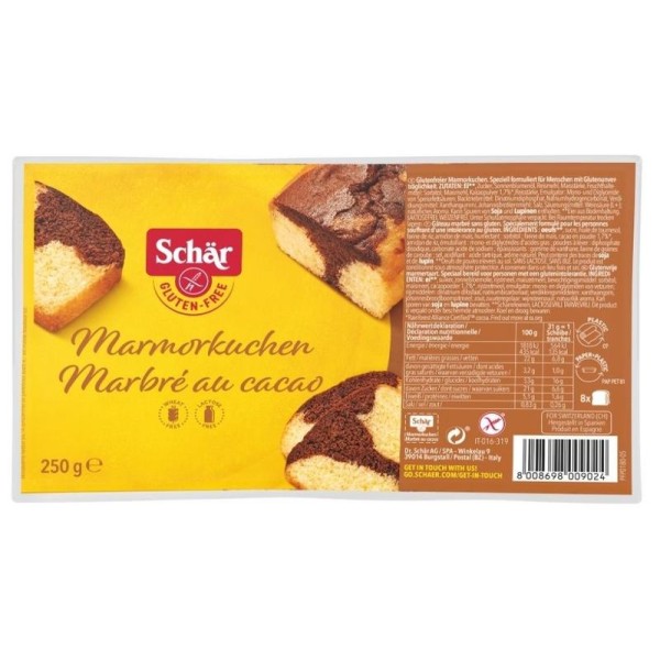Marmorkuchen marmercake Dr Schar 250g