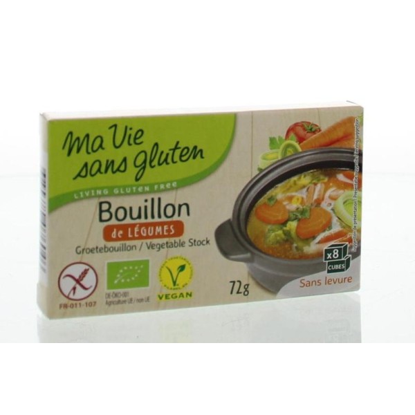 Groentebouillon glutenvrij bio Ma Vie Sans 72g