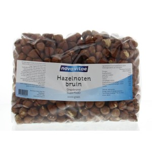 Hazelnoten bruin ongebrand raw Nova Vitae 1000g