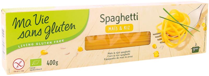Spaghetti van mais & rijst glutenvrij bio Ma Vie Sans 400g
