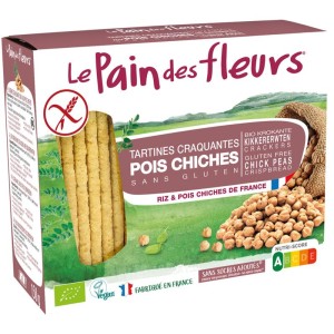 Kikkererwten crackers bio Pain Des Fleurs 150g