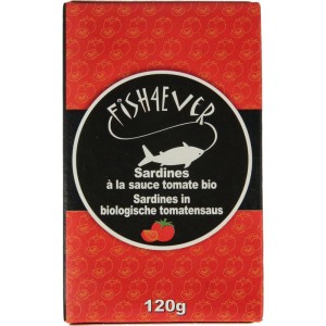 Sardines in tomatensaus Fish 4 Ever 120g