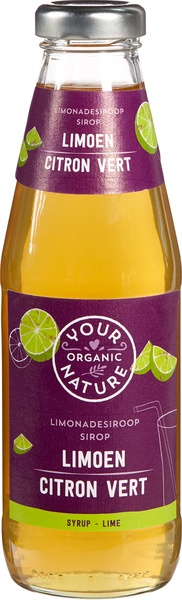 Limonadesiroop limoen bio Your Organic Nat 500ml