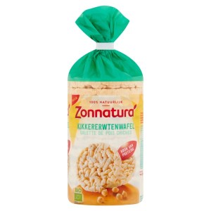 Kikkererwtenwafel bio Zonnatura 100g