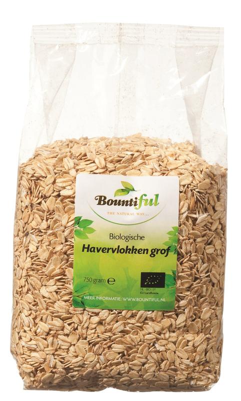 Havervlokken grof bio Bountiful 750g