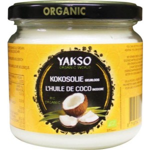 Kokosolie geurloos bio Yakso 320ml
