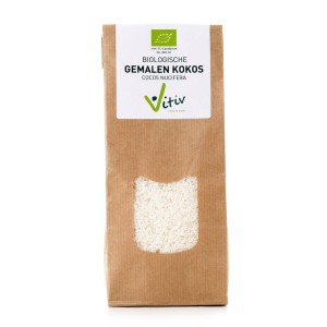 Kokos gemalen bio Vitiv 250g