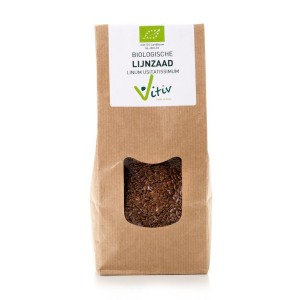 Lijnzaad heel bio Vitiv 500g