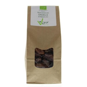 Dadels zonder pit bio Vitiv 500g
