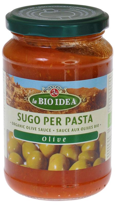 Pastasaus olijven bio Bioidea 340g