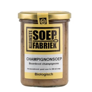 Champignonsoep bio Kleinstesoepfabr 400g