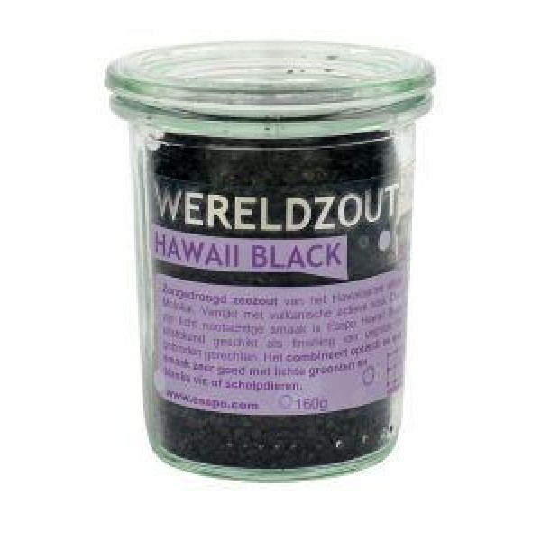 Wereldzout Hawaii black glas Esspo 160g