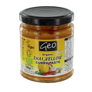 Curry paste thai yellow bio Geo Organics 180g