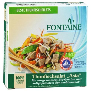 Aziatische tonijnsalade Fontaine 200g