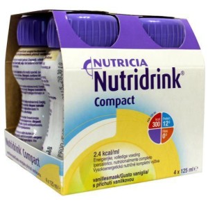 Compact vanille 125ml Nutridrink 4st