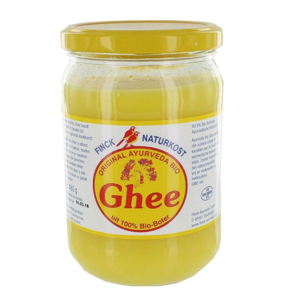 Finck naturkost geklaarde boter bio Ghee 480g