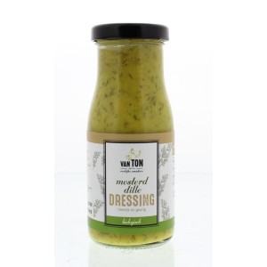 Mosterd dille dressing bio Van Ton 140ml