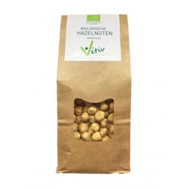 Hazelnoten zonder vlies bio Vitiv 1000g