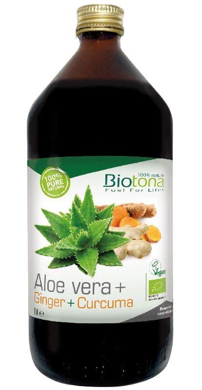 Aloe & ginger & curcuma bio Biotona 1000ml
