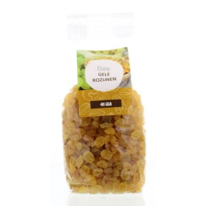 Gele sultana rozijnen Mijnnatuurwinkel 400g