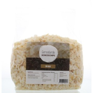 Kokos chips geroosterd Mijnnatuurwinkel 500g