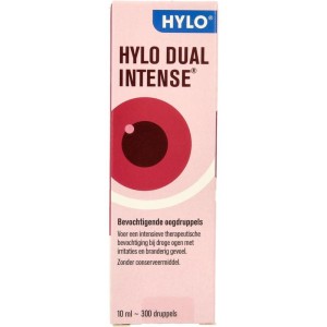 Dual intense oogdruppels Hylo 10ml