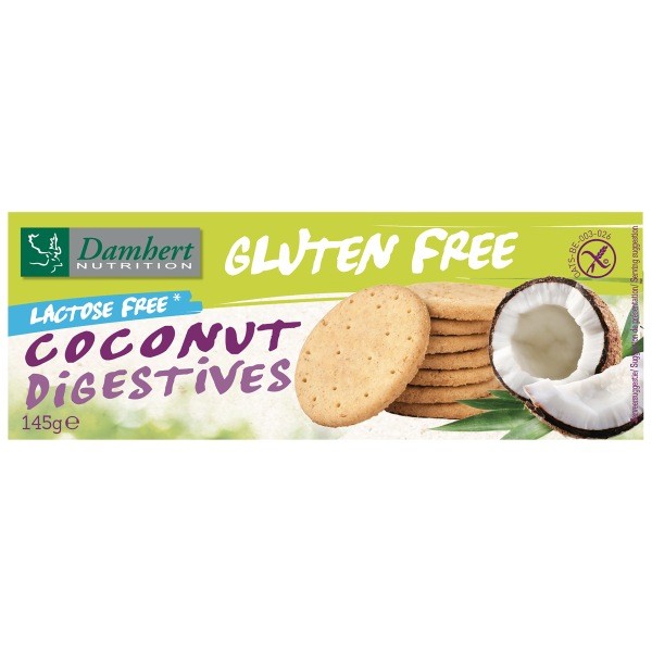 Coconut digestives Damhert 145g