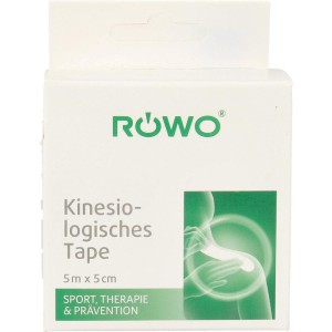 Kinesiotape blauw 5cm/5mtr Rowo 1st