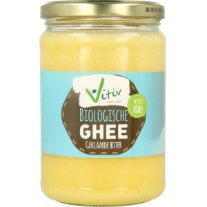 Ghee geklaarde boter bio Vitiv 500g