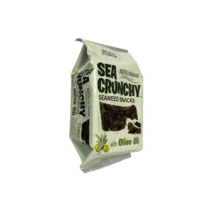 Nori zeewier snack met olijf olie Sea Crunchy 10g