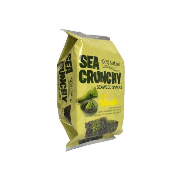 Nori zeewier snacks wasabi Sea Crunchy 10g