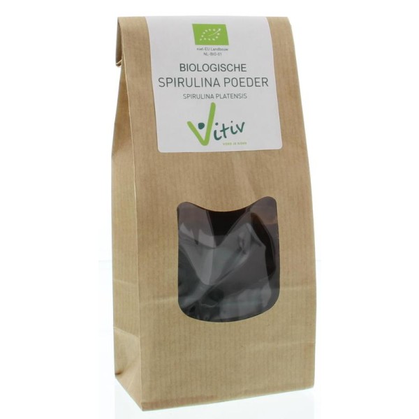 Spirulina poeder bio Vitiv 125g