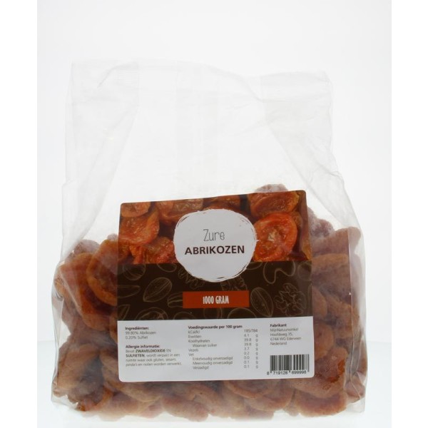Zure abrikozen Mijnnatuurwinkel 1000g