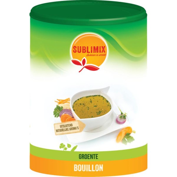 Groentebouillon glutenvrij Sublimix 540g