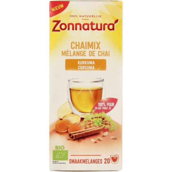 Chai mix kurkuma bio Zonnatura 20g
