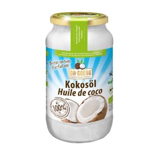 Premium kokosolie virgin bio Dr. Goerg 1000ml