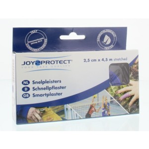 Snelpleisters blauw 2.5cm x 4.5m Joy2Protect 2rol