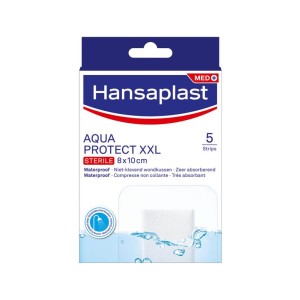 Aqua protect antibacterieel XXL Hansaplast 5st