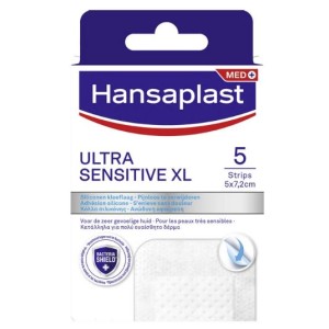 Pleisters ultra sensitive XL Hansaplast 5st