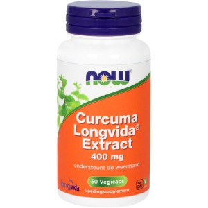 Curcuma longvida extract NOW 50vc