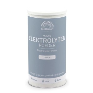 Elektrolyten poeder / Electrolytes powder Mattisson 300g